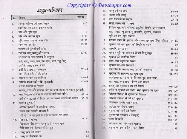 Bhavan Vastu Shastra avam Bhagya phal ( भवनवास्तुशास्त्र एवं भाग्यफल ) - Devshoppe