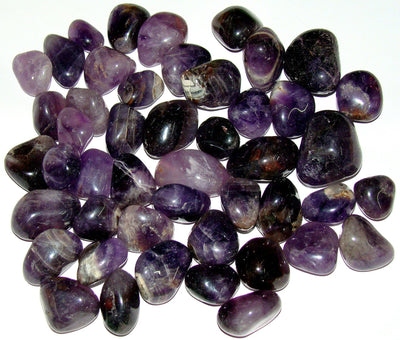 Natural Amethyst crystal Pebbles - 500 gms