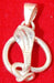 God Shiva's Naag (Snake) pendant in pure silver - Devshoppe