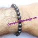 Hematite power bracelet to absorb negative energy and for protection - Devshoppe