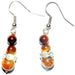Tiger eye beads earrings - Devshoppe