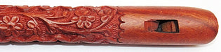 Traditional Hand Carved Wooden Flute Musical Mouth Woodwind Instrument - Devshoppe