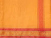 Yellow ( modak ) coloured Puja dhoti - Devshoppe