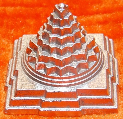 Parad Shree yantra (Sriyantra) for wealth and prosperity 50 gms - Devshoppe