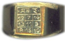 Makara (Capricorn) Rashi / Rasi / Zodiac ring in Brass - Devshoppe