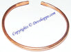 Pure Copper Kada thin size - Devshoppe