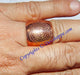 Pure Copper ring with Chakra design engraved on it - Devshoppe