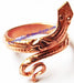 Snake shaped ring in pure Copper - Devshoppe