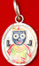 Sri Jagannath silver pendant - Devshoppe