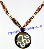 Stylish necklace with Aum (Om) pendant - Devshoppe