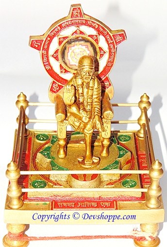 Sri Shirdi Sai Baba Yantra Chowki