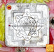 Sri Lakshmi yantra on panchadhatu plate - Devshoppe