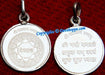 Sri Vashikaran yantra silver pendant - Devshoppe